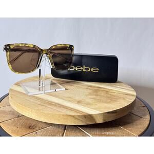 Bebe Sunglasses brown one size NWT